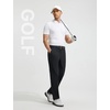 image:imagebaleaf Mens 30 32 Golf Pants Waist Elastic Stretch Lightweight Dress Pant Casual Slacks for Work Travel with 5 PocketsBlack