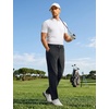 image:imagebaleaf Mens 30 32 Golf Pants Waist Elastic Stretch Lightweight Dress Pant Casual Slacks for Work Travel with 5 PocketsBlack