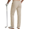 image:imagebaleaf Mens 30 32 Golf Pants Waist Elastic Stretch Lightweight Dress Pant Casual Slacks for Work Travel with 5 PocketsKhaki