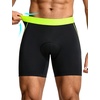 image:imagebaleaf Mens 4D Padded Bike Short AntiSlip Leg Grips Cycling Underwear MTB Liner Bicycle Biking RidingBlackGreen