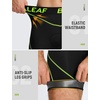 image:imagebaleaf Mens 5D Padded Bike Underwear Cycling Shorts Anti Slip Mountain Biking Riding Bicycle MTB Gear LinerBlackGreen