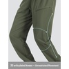 image:imagebaleaf Mens Hiking Pants Lightweight Quick Dry Water Resistant Outdoor Pants with 6 Pockets UPF 50 for Hiking Fishing WorkArmy Green
