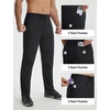 image:imagebaleaf Mens Hiking Pants Lightweight Quick Dry Water Resistant Outdoor Pants with 6 Pockets UPF 50 for Hiking Fishing WorkBlack