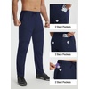 image:imagebaleaf Mens Hiking Pants Lightweight Quick Dry Water Resistant Outdoor Pants with 6 Pockets UPF 50 for Hiking Fishing WorkNavy Blue