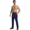 image:imagebaleaf Mens Hiking Pants Lightweight Quick Dry Water Resistant Outdoor Pants with 6 Pockets UPF 50 for Hiking Fishing WorkNavy Blue