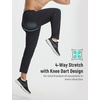 image:imagebaleaf Mens Joggers Pants with Zipper Pockets Running Pants Men Lightweight UPF50 Tapered Sweatpants Athletic Track WorkoutBlack