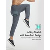 image:imagebaleaf Mens Joggers Pants with Zipper Pockets Running Pants Men Lightweight UPF50 Tapered Sweatpants Athletic Track WorkoutDark Gray