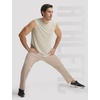 image:imagebaleaf Mens Joggers Pants with Zipper Pockets Running Pants Men Lightweight UPF50 Tapered Sweatpants Athletic Track WorkoutKhaki