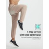 image:imagebaleaf Mens Joggers Pants with Zipper Pockets Running Pants Men Lightweight UPF50 Tapered Sweatpants Athletic Track WorkoutKhaki
