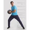 image:imagebaleaf Mens Joggers Pants with Zipper Pockets Running Pants Men Lightweight UPF50 Tapered Sweatpants Athletic Track WorkoutNavy Blue