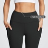 image:imagebaleaf Womens Leggings with Pockets Tummy Control Workout High Waisted Athletic 78 Ultra Soft Gym Yoga Ankle PantsBlack