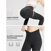 image:imagebaleaf Womens Leggings with Pockets Tummy Control Workout High Waisted Athletic 78 Ultra Soft Gym Yoga Ankle PantsBlack