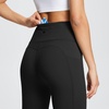 image:imagebaleaf Womens Leggings with Pockets Tummy Control Workout High Waisted Athletic 78 Ultra Soft Gym Yoga Ankle PantsBlack
