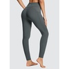 image:imagebaleaf Womens Leggings with Pockets Tummy Control Workout High Waisted Athletic 78 Ultra Soft Gym Yoga Ankle PantsDark Gray