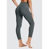 image:imagebaleaf Womens Leggings with Pockets Tummy Control Workout High Waisted Athletic 78 Ultra Soft Gym Yoga Ankle PantsDark Gray