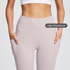 image:imagebaleaf Womens Leggings with Pockets Tummy Control Workout High Waisted Athletic 78 Ultra Soft Gym Yoga Ankle PantsLight Purple