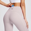 image:imagebaleaf Womens Leggings with Pockets Tummy Control Workout High Waisted Athletic 78 Ultra Soft Gym Yoga Ankle PantsLight Purple
