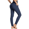 image:imagebaleaf Womens Leggings with Pockets Tummy Control Workout High Waisted Athletic 78 Ultra Soft Gym Yoga Ankle PantsNavy