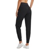 image:imagebaleaf Womens Lightweight Hiking Pants Water Resistant Quick Dry Joggers with 5 Zipper Pockets UPF 50 for Travel HikingBlack 28 Inseam