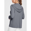image:imagebaleaf Womens Sun Protection Jacket Hoodie Clothing Lightweight Long Sleeve Sun Cover Up ShirtDark Gray