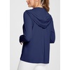 image:imagebaleaf Womens Sun Protection Jacket Hoodie Clothing Lightweight Long Sleeve Sun Cover Up ShirtNavy Blue