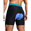 image:imagebaleaf Mens 4D Padded Bike Short AntiSlip Leg Grips Cycling Underwear MTB Liner Bicycle Biking RidingBlackBlue