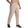 image:imagebaleaf Mens Joggers Pants with Zipper Pockets Running Pants Men Lightweight UPF50 Tapered Sweatpants Athletic Track WorkoutKhaki