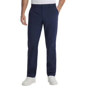 image:imagebaleaf Mens 30 32 Golf Pants Waist Elastic Stretch Lightweight Dress Pant Casual Slacks for Work Travel with 5 PocketsNavy Blue