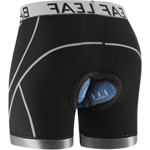 image:imagebaleaf Mens 5D Padded Bike Underwear Cycling Shorts Anti Slip Mountain Biking Riding Bicycle MTB Gear LinerBlackGrey