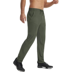 image:imagebaleaf Mens Hiking Pants Lightweight Quick Dry Water Resistant Outdoor Pants with 6 Pockets UPF 50 for Hiking Fishing WorkArmy Green