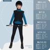 image:imagebaleaf Girls Long Sleeve Shirts Fleece Jacket Fall Half Zip Pullover Kids Sweatshirts Athletic Thermal CoatBblue