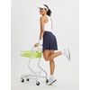 image:imagebaleaf Womens 18 Tennis Skorts Skirts Knee Length with Liner Shorts High Waisted Golf Pickleball Athletic with PocketsNavy Blue