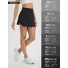 image:imagebaleaf Womens Tennis Athletic Skirt Golf Skorts for Women High Waisted with Shorts Pockets RunningBlack