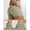 image:imagebaleaf Womens Tennis Athletic Skirt Golf Skorts for Women High Waisted with Shorts Pockets RunningLight Green