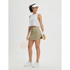 image:imagebaleaf Womens Tennis Athletic Skirt Golf Skorts for Women High Waisted with Shorts Pockets RunningLight Green