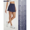 image:imagebaleaf Womens Tennis Athletic Skirt Golf Skorts for Women High Waisted with Shorts Pockets RunningNavy Blue