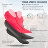 image:imagebaleaf 4D Padded Bike Shorts Women Cycling Underwear Gel Padding PocketsDark Grey