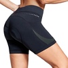 image:imagebaleaf 4D Padded Bike Shorts Women Cycling Underwear Gel Padding PocketsLight Grey