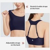 image:imagebaleaf Womens UPF 50 Swim Bra Modest Bikini Top Quick Dry Workout Sport Bra Under Rash GuardNavy