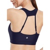 image:imagebaleaf Womens UPF 50 Swim Bra Modest Bikini Top Quick Dry Workout Sport Bra Under Rash GuardNavy