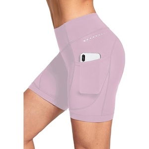 image:imagebaleaf 4D Padded Bike Shorts Women Cycling Underwear Gel Padding PocketsLight Purple