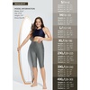image:imagebaleaf Womens 14 High Waisted Swim Capris Long Swim Shorts Knee Length UPF50 Swimsuit with Liner and PocketsDark Grey