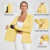 image:imagebaleaf Womens Sun Protection Jacket Hoodie Clothing Lightweight Long Sleeve Sun Cover Up ShirtYellow