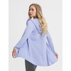 image:imagebaleaf Womens Sun Protection Long Jacket UPF 50 Hoodie Lightweight UV Rash Guard Cooling Cover Up SPF Swim Beach AthleticLight Blue