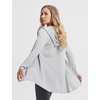 image:imagebaleaf Womens Sun Protection Long Jacket UPF 50 Hoodie Lightweight UV Rash Guard Cooling Cover Up SPF Swim Beach AthleticLight Gray