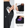 image:imagebaleaf Womens Swim Capris Pants 18 Quick Dry Modest Swimsuits UPF 50 Bathing Suit Bottoms Beach Pants with PocketsBlack
