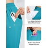 image:imagebaleaf Womens Swim Capris Pants 18 Quick Dry Modest Swimsuits UPF 50 Bathing Suit Bottoms Beach Pants with PocketsBlue