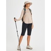 image:imagebaleaf Womens UPF 50 Sun Shirt with Hoodie SPF Long Sleeve UV Protection Clothing Hiking Fishing Outdoor LightweightHeather Khaki