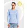 image:imagebaleaf Womens UPF 50 Sun Shirts Long Sleeve UV Protection Quick Dry Breathable Lightweight Rash Guard Hiking WorkoutA01graystone