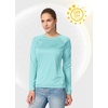 image:imagebaleaf Womens UPF 50 Sun Shirts Long Sleeve UV Protection Quick Dry Breathable Lightweight Rash Guard Hiking WorkoutA01light Green